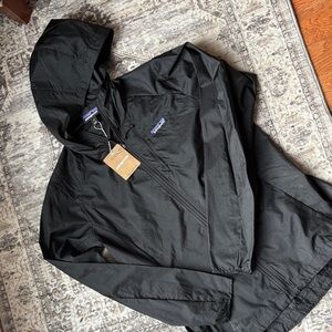 Patagonia Women's Black Windbreaker Jacket